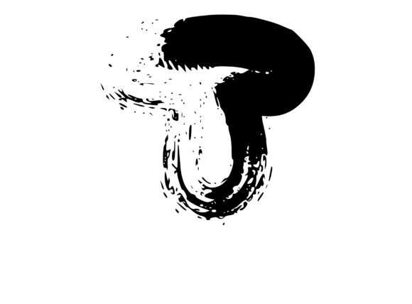 Messy and Rough Fat Brushed Mono T Guide