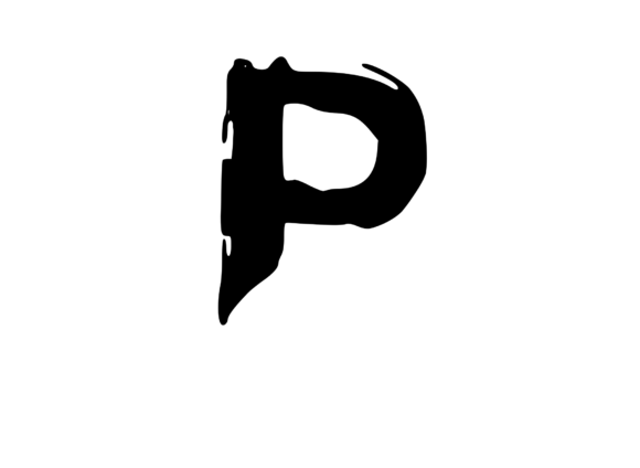 Spooky Rough Brushed Mono P: Elevating Design with Textured Typography