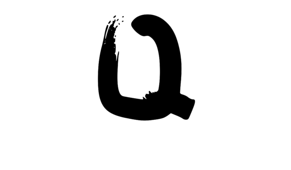 Summer Beach Shack Paint Brushed Mono Q