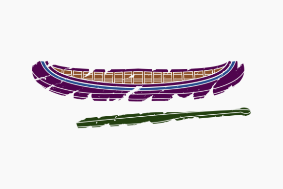 Understanding the Brushed Native American Canoe: A Digital Art Resource for Cultural Design